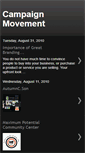 Mobile Screenshot of campaignmovement.blogspot.com
