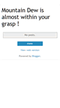 Mobile Screenshot of mountaindewuk.blogspot.com