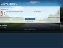 Tablet Screenshot of mas-vida-natural.blogspot.com