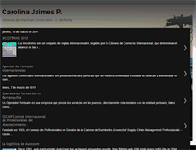 Tablet Screenshot of carolinajaimesp.blogspot.com