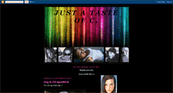 Desktop Screenshot of justcissi.blogspot.com