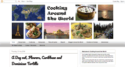 Desktop Screenshot of chris-cookingaroundtheworld.blogspot.com