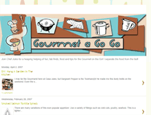 Tablet Screenshot of gourmetago-go.blogspot.com