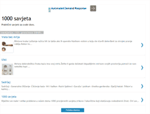 Tablet Screenshot of 1000savjeta.blogspot.com