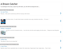 Tablet Screenshot of dreamcatcherinspace.blogspot.com
