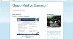 Desktop Screenshot of grupomedicocarracci.blogspot.com