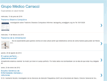 Tablet Screenshot of grupomedicocarracci.blogspot.com