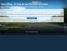 Tablet Screenshot of naturablogbasica.blogspot.com