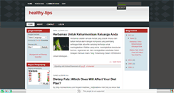 Desktop Screenshot of healty-tips.blogspot.com