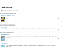 Tablet Screenshot of crafty-moms.blogspot.com
