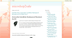 Desktop Screenshot of micoshop2sale.blogspot.com