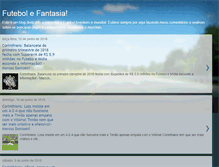 Tablet Screenshot of futebolefantasia.blogspot.com