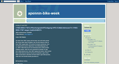 Desktop Screenshot of apennin-bike-week.blogspot.com