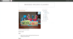 Desktop Screenshot of moxxieonlineclasses.blogspot.com