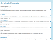 Tablet Screenshot of christinainminnesota.blogspot.com