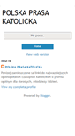 Mobile Screenshot of polskaprasakatolicka.blogspot.com