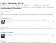 Tablet Screenshot of comunicadorescolegiados.blogspot.com