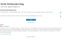 Tablet Screenshot of girishgirigowda.blogspot.com