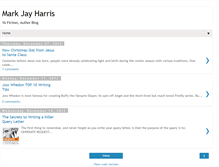 Tablet Screenshot of markjayharris.blogspot.com