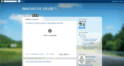 Desktop Screenshot of kavininnovativeideas.blogspot.com