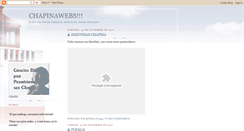 Desktop Screenshot of chapinawebs.blogspot.com