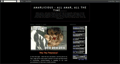 Desktop Screenshot of amarlicious.blogspot.com