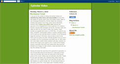 Desktop Screenshot of cylindervideo.blogspot.com