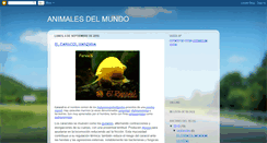 Desktop Screenshot of criaturasmundoanimal.blogspot.com