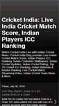 Mobile Screenshot of indian-crickets-news.blogspot.com