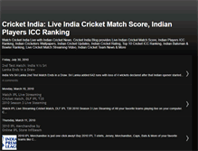 Tablet Screenshot of indian-crickets-news.blogspot.com