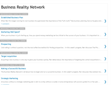 Tablet Screenshot of businessrealitynetwork.blogspot.com