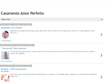 Tablet Screenshot of casamentoamorperfeito.blogspot.com