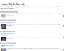 Tablet Screenshot of humanrightsdiscussion.blogspot.com