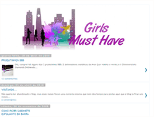 Tablet Screenshot of girlsmusthave.blogspot.com