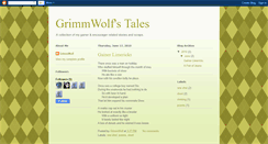Desktop Screenshot of grimmwolf.blogspot.com