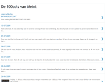 Tablet Screenshot of meint100cols.blogspot.com