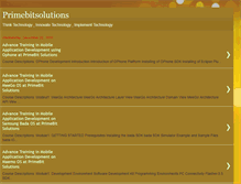 Tablet Screenshot of primebitsolutions.blogspot.com