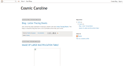 Desktop Screenshot of cosmicaroline.blogspot.com
