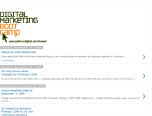 Tablet Screenshot of digitalmarketingbootcamp.blogspot.com