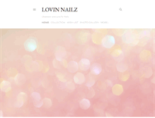 Tablet Screenshot of lovinnailz.blogspot.com