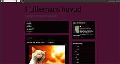 Desktop Screenshot of ilillemanshuvud.blogspot.com