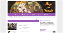 Desktop Screenshot of majonofansub.blogspot.com