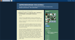 Desktop Screenshot of empreendedorismoeducacional.blogspot.com