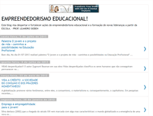 Tablet Screenshot of empreendedorismoeducacional.blogspot.com