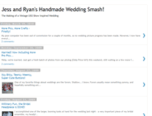 Tablet Screenshot of handmade-wedding.blogspot.com