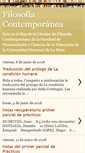 Mobile Screenshot of filosofiacontemporaneaunlp.blogspot.com