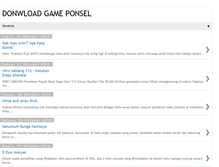 Tablet Screenshot of downloadponselgame.blogspot.com