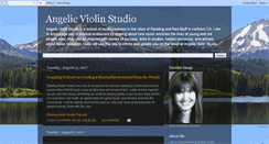 Desktop Screenshot of angelicviolinstudio.blogspot.com