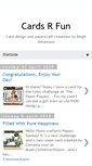Mobile Screenshot of cardsrfun.blogspot.com