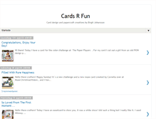 Tablet Screenshot of cardsrfun.blogspot.com